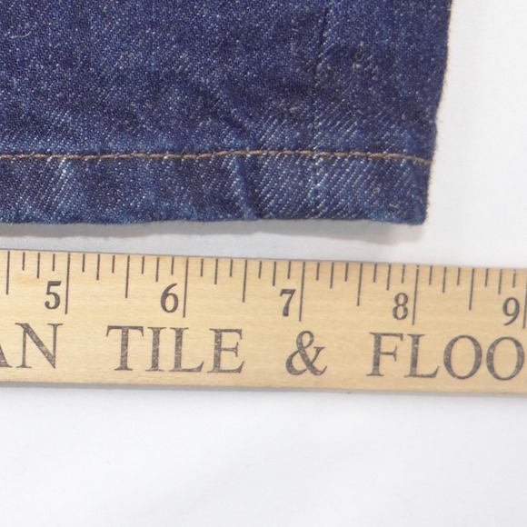 Zara Womens High Rise Straight Leg Jeans Dark Indigo Blue Size 6 MEX 28 - Picture 5 of 6